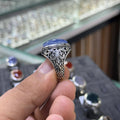 عقيق ازرق سماوي 18.5غ 58