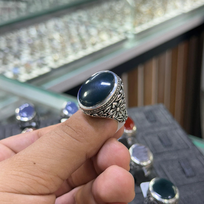 عقيق يشم اخضر 23.9غ 61
