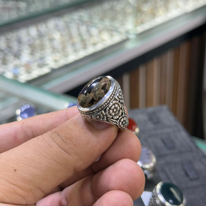 عقيق خرائطي 19.8غ 58