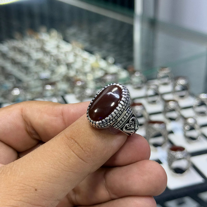 عقيق احمر كبدي 15.7غ 61