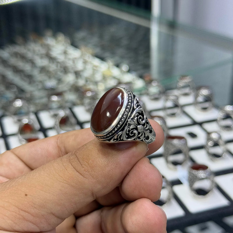 عقيق احمر كبدي 21.5غ 59