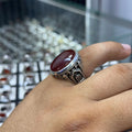 عقيق احمر كبدي 25.7غ 61