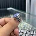 عقيق ازرق سماوي 12.7غ 60