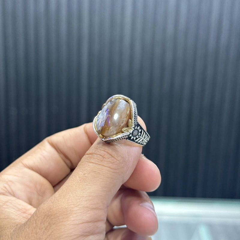 عقيق طحلبي 9.5غ 60