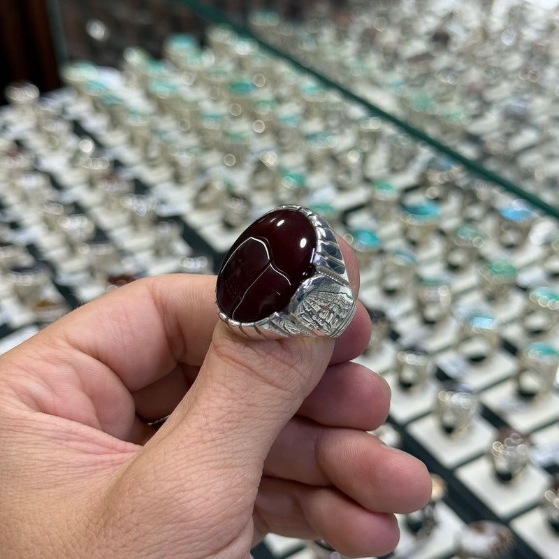 عقيق كرزي 17.5غ 66