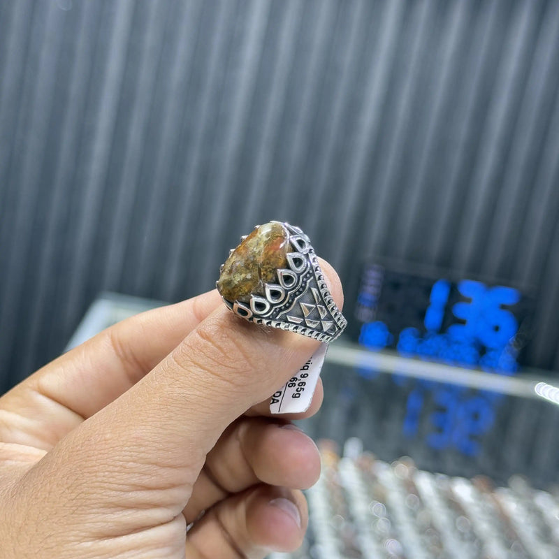 عقيق طحلبي 9.65غ 66