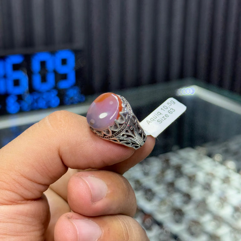 عقيق مصور 10.5غ 63