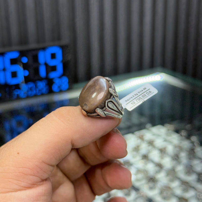 عقيق طحلبي 9.8غ 65