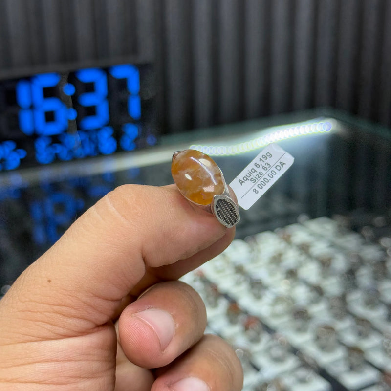 عقيق طحلبي 6.19غ 63