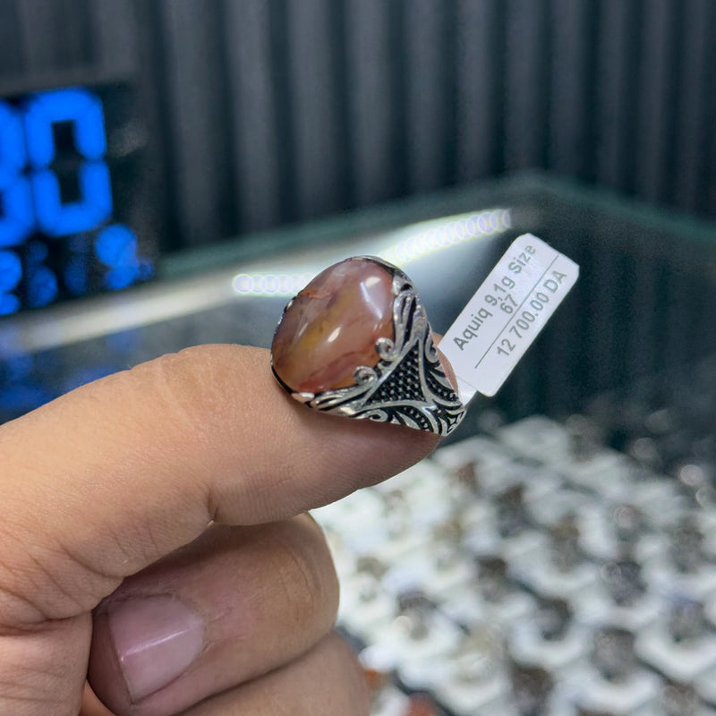 عقيق طحلبي 9.1غ 67