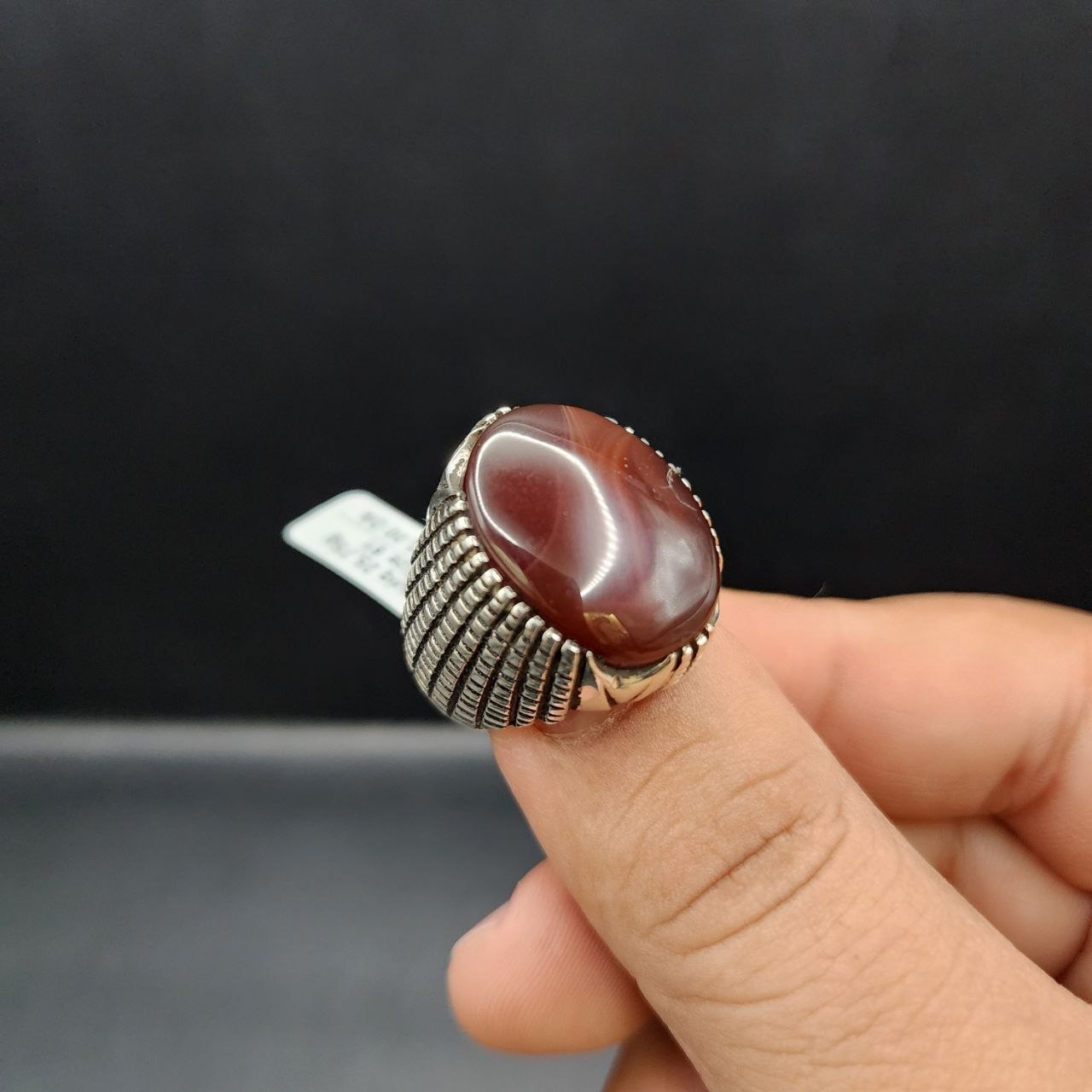 عقيق 25.75غ مقاس 61